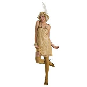 Flapper Costume Adult Roaring 20s Fancy Dress